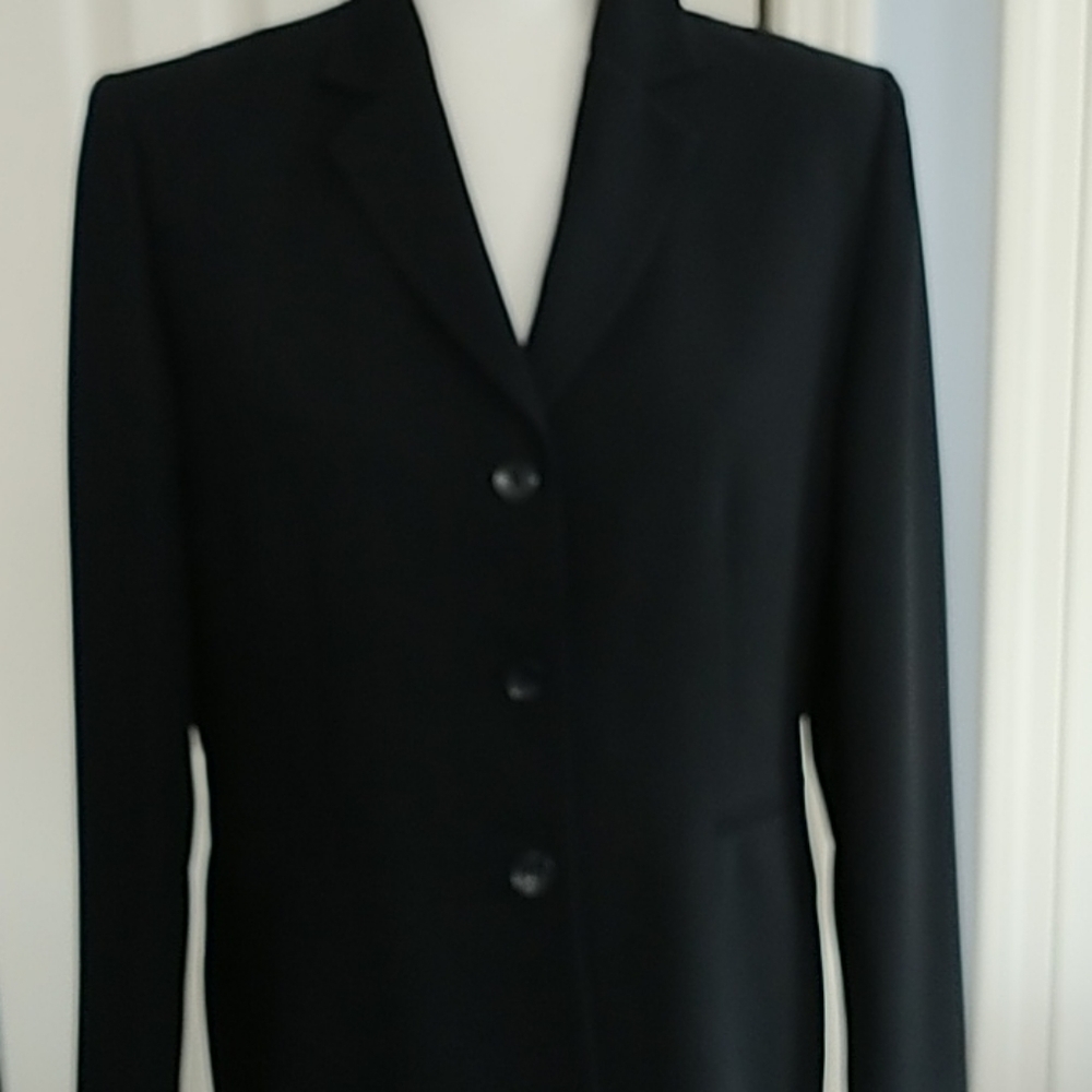 Style & Co. Black Classic Blazer 12P - Picture 1 of 8
